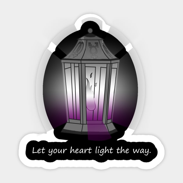 Ace Lantern Agenda Sticker by Saira Crystaline